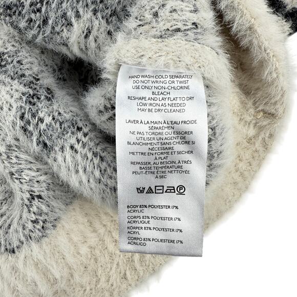 PILCRO Anthropologie Patterned Eyelash Sweater Size Small - Picture 6 of 8